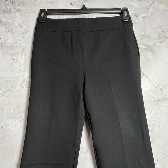 Spanx Perfect Fit Ponte Kick Flare Crop Pants Black Size M 20386Q Pull On - Picture 6 of 9